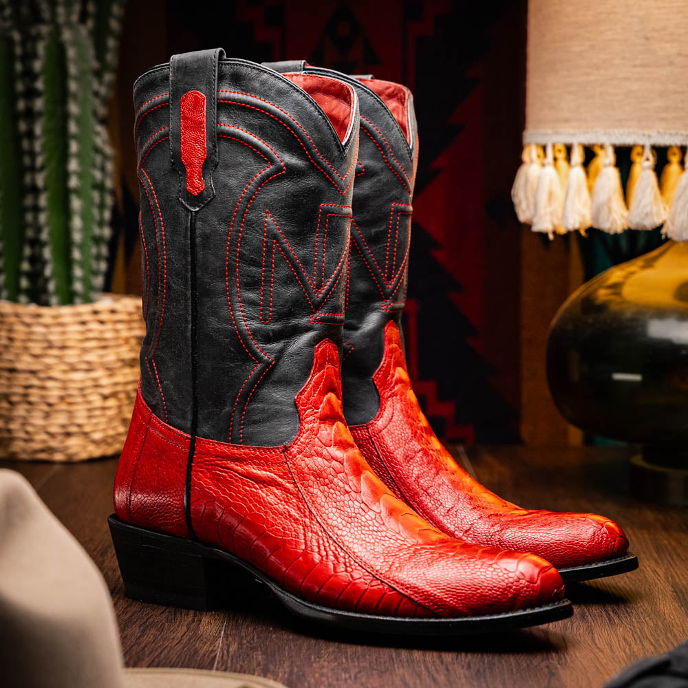 Marco Di Milano Denver Red - Luxury Leather Loafers