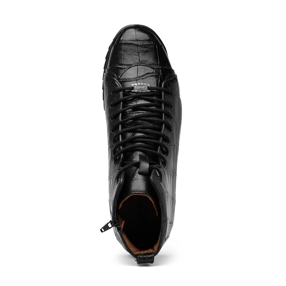 Marco Di Milano Hermond Black Leather Luxury Loafer