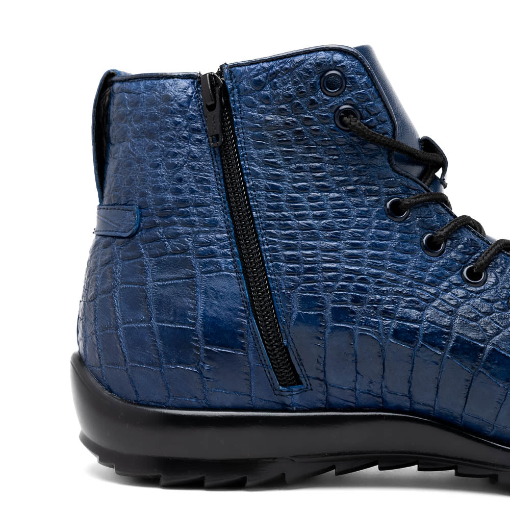 Marco Di Milano Hermond Navy Leather Luxury Shoe