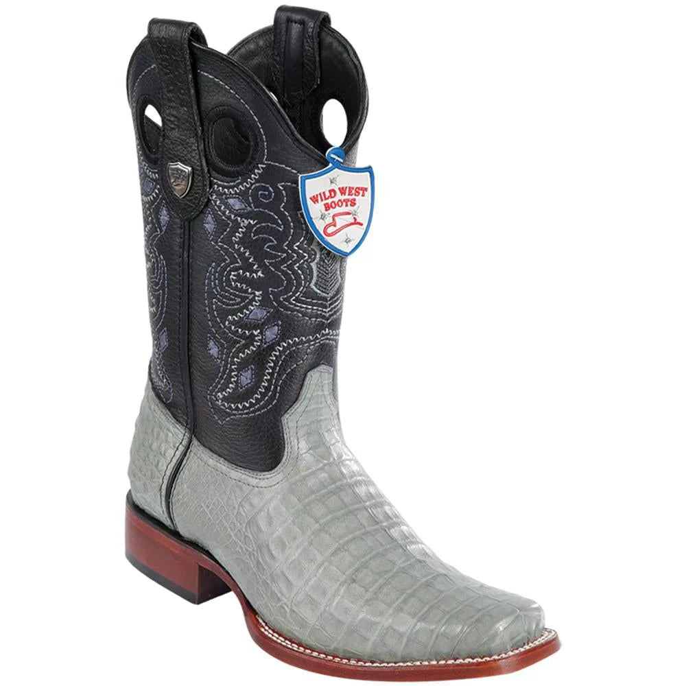 Botas de Cocodrilo Grabada Horma Rodeo WD-204
