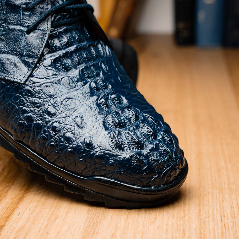 Marco Di Milano Kratos Navy Leather Luxury Shoe