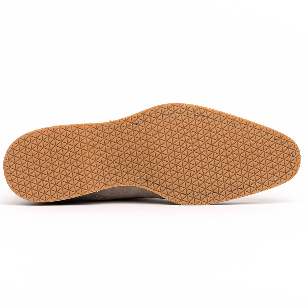 Zelli Legerra Double Monkstrap in Sand Suede Goatskin