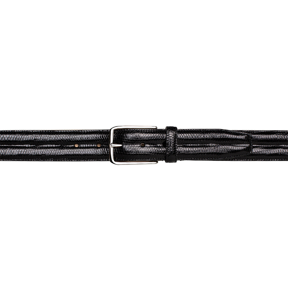 Mezlan Lizard Belt - Classic Luxury Shoe