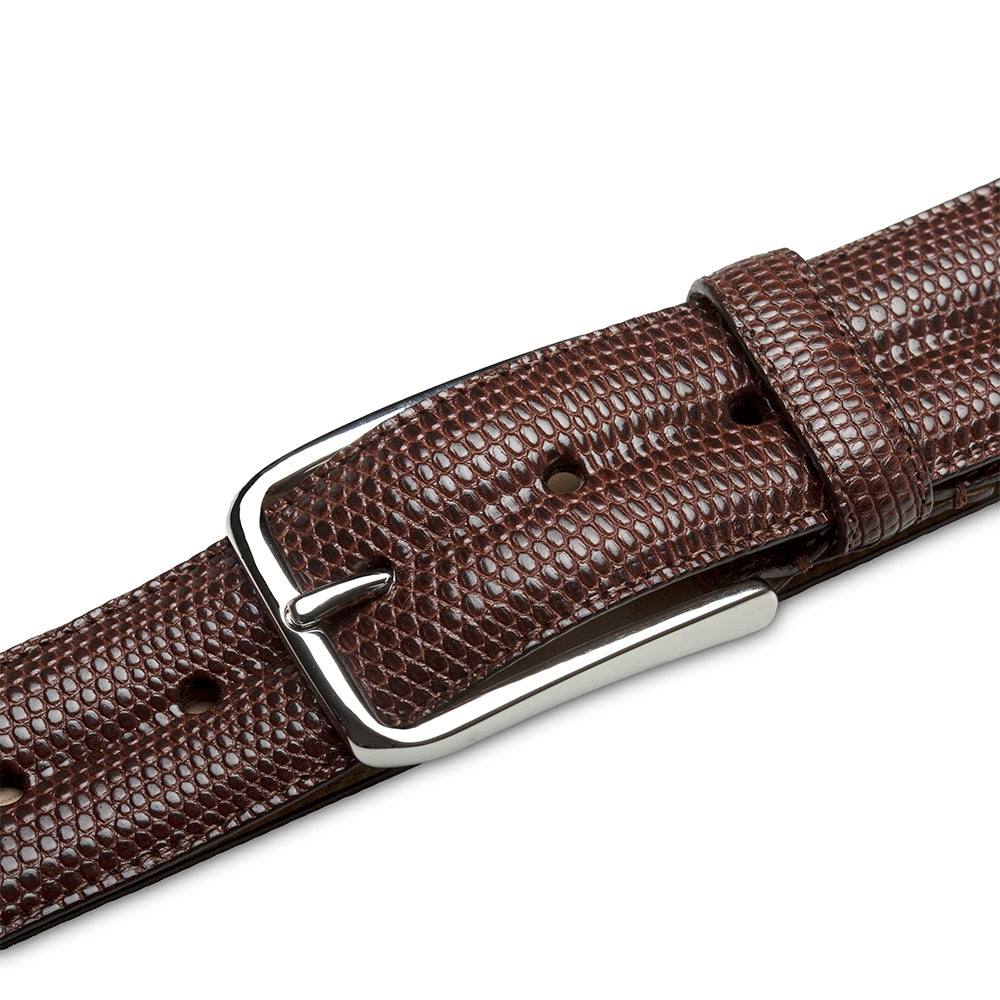 Mezlan Lizard Belt - Classic Luxury Shoe