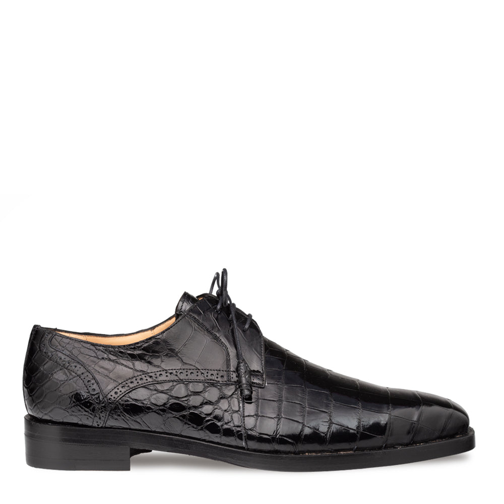 Mezlan Dandy Alligator Lace-Up - Luxury Men's Dress Shoe