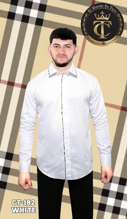 Mens Fashion Dress Shirt Conntti CT