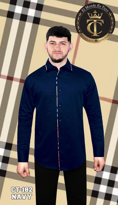 Mens Fashion Dress Shirt Conntti CT