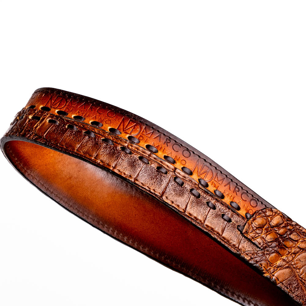 Marco Di Milano Montana Belt – Aged Maple Leather Shoe