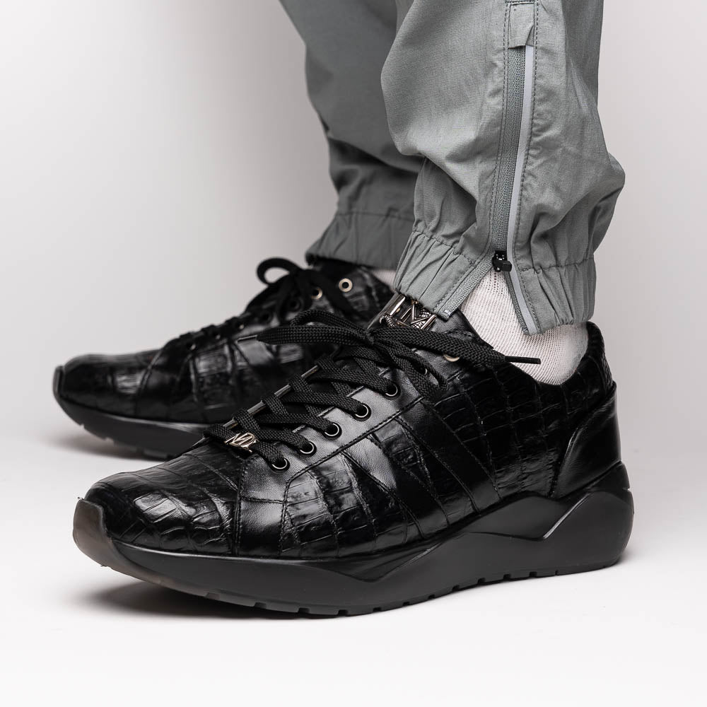 Marco Di Milano Nino Black Leather Luxury Oxford