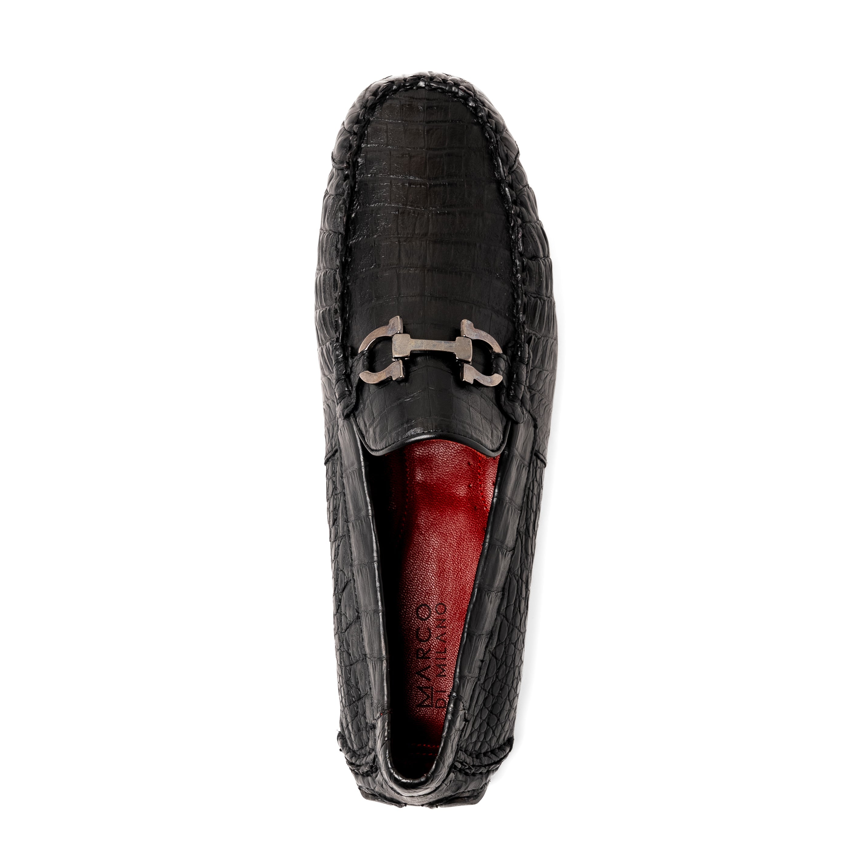 Marco Di Milano Parma Black Leather Loafer