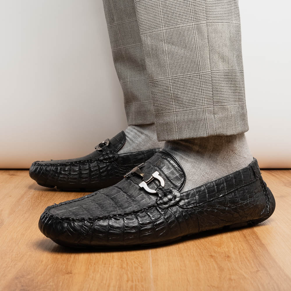 Marco Di Milano Parma Black Leather Loafer