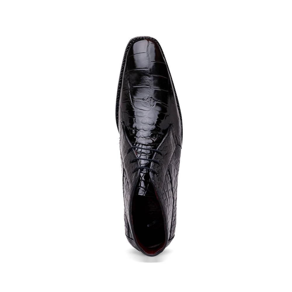 Marco Di Milano Pietro Black Leather Luxury Shoe