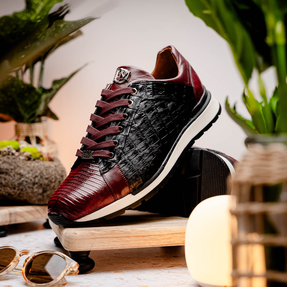 Marco Di Milano Portici Wine/Black Leather Loafers