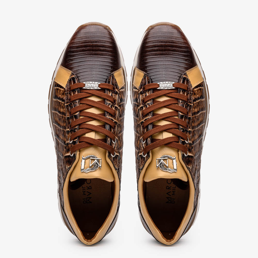 Marco_Di_Milano Portici Orix Brown Leather Dress Shoe