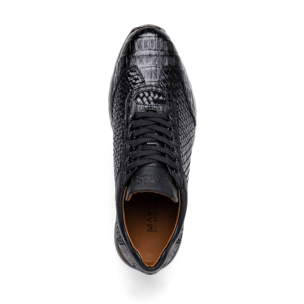 Marco Di Milano Roma Black Leather Loafer