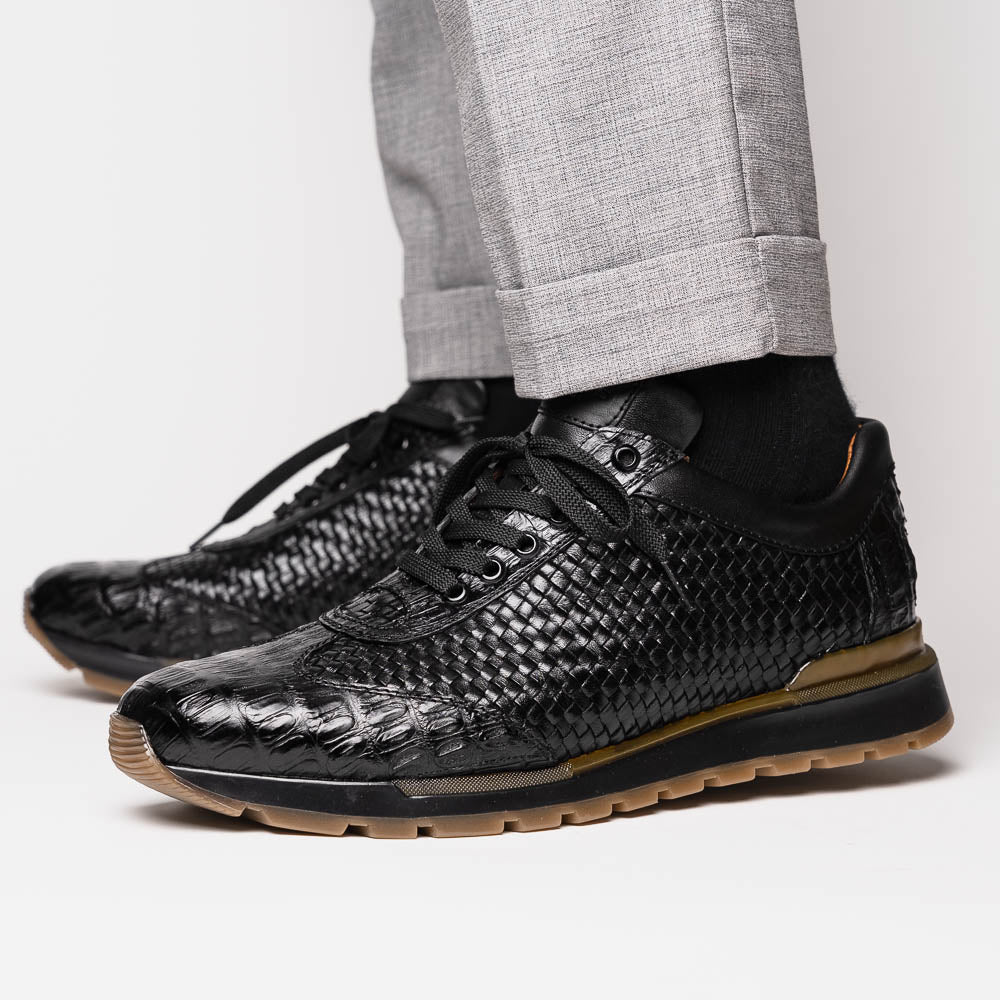 Marco Di Milano Roma Black Leather Loafer
