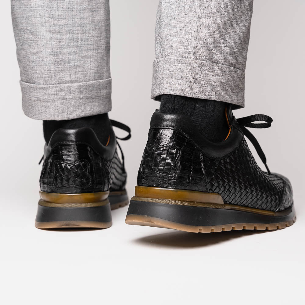 Marco Di Milano Roma Black Leather Loafer