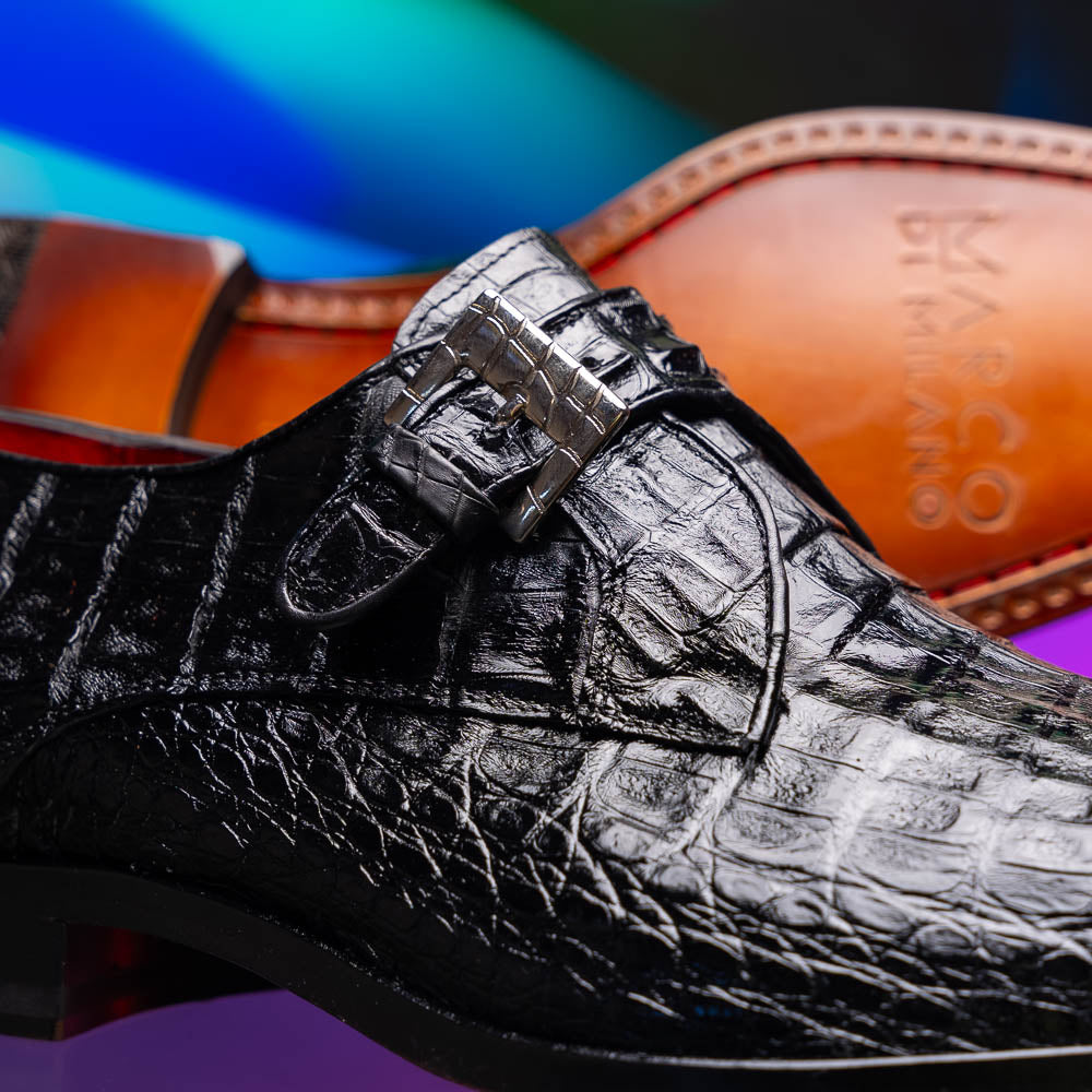 Marco Di Milano Rovigo Black Leather Loafers