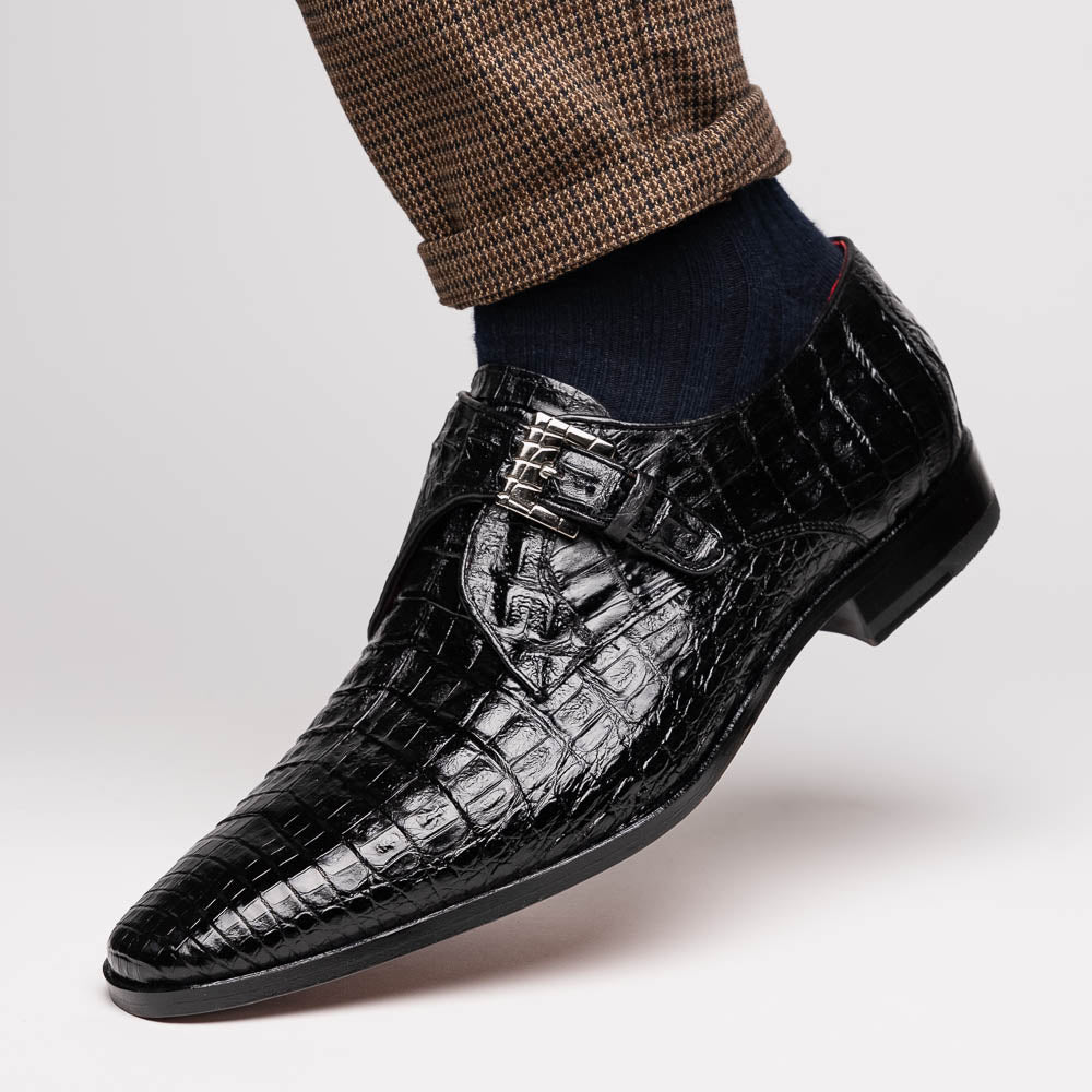 Marco Di Milano Rovigo Black Leather Loafers
