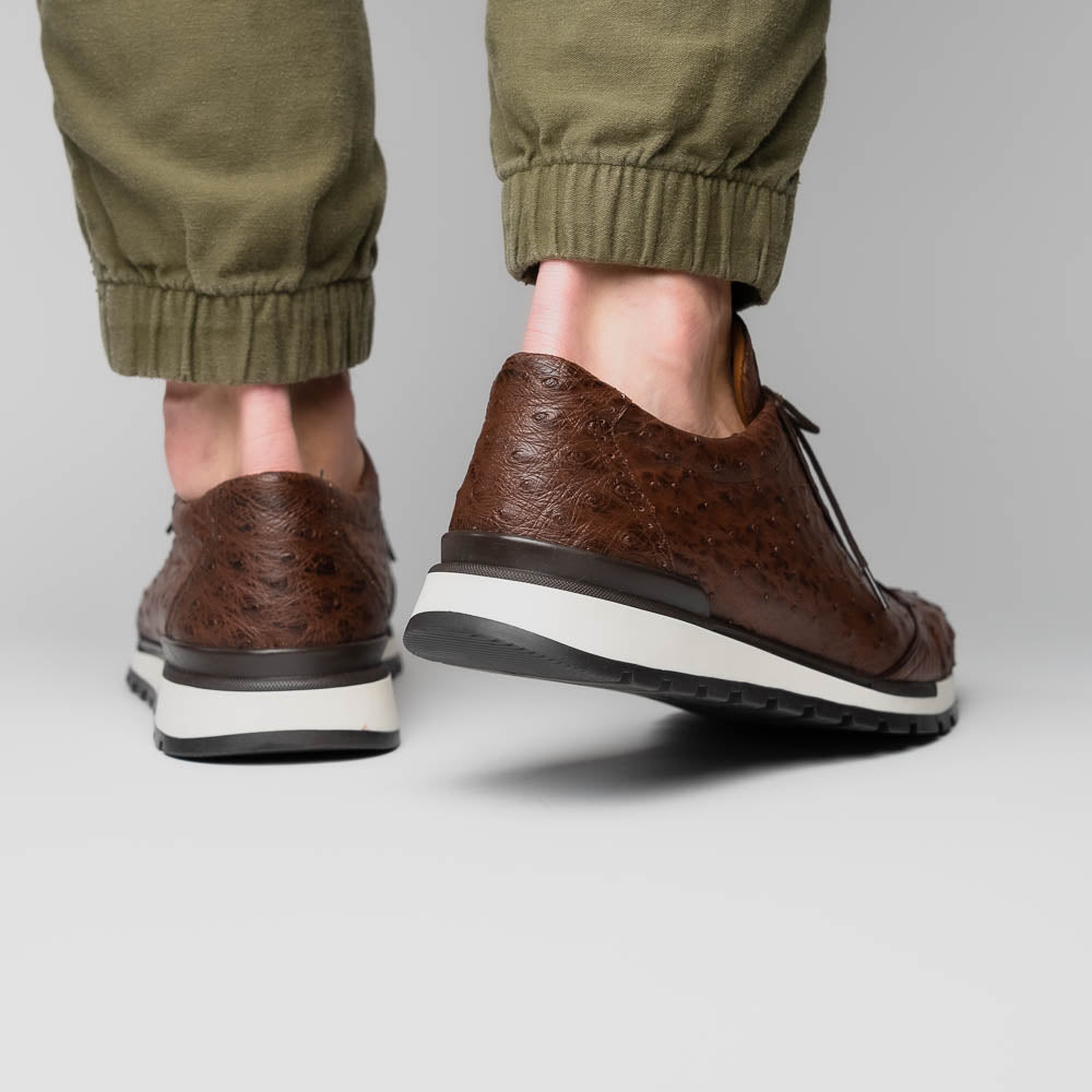 Marco Di Milano Scanno: Antique Brown Leather Dress Shoe
