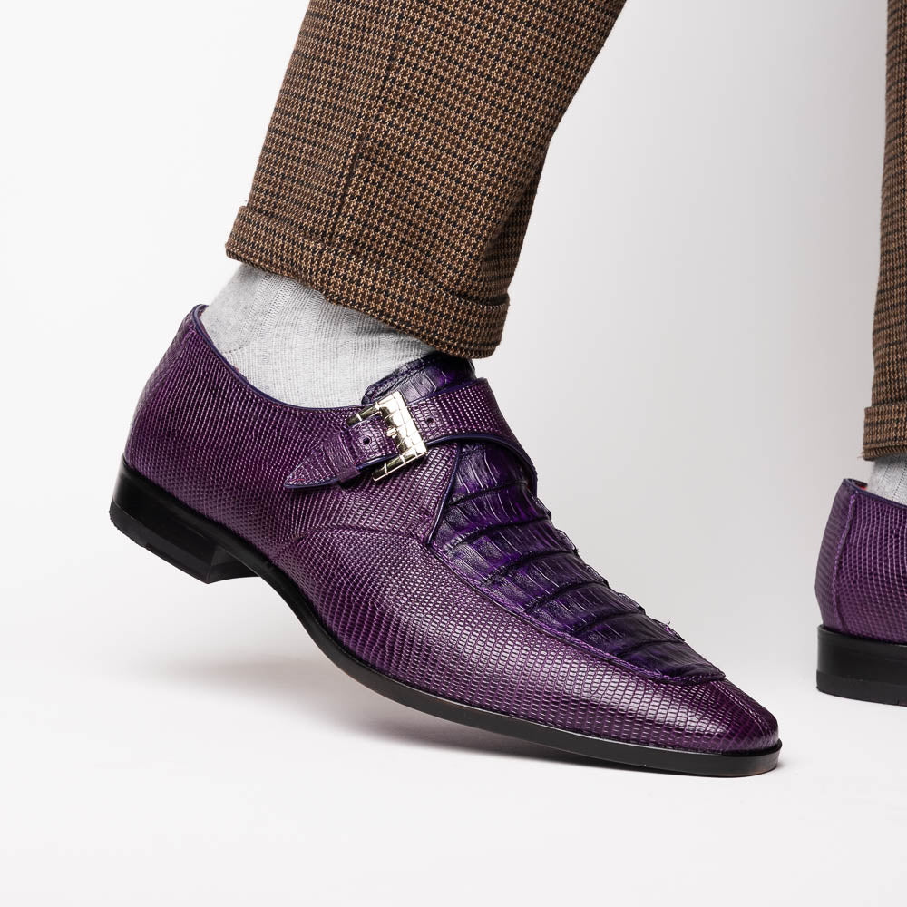 Marco_Di_Milano Toluca: Purple Leather Dress Shoe