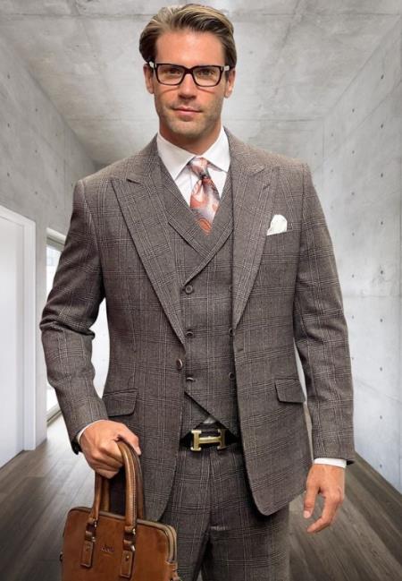 Mens Wool Suits