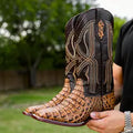 Alligator Skin Boots