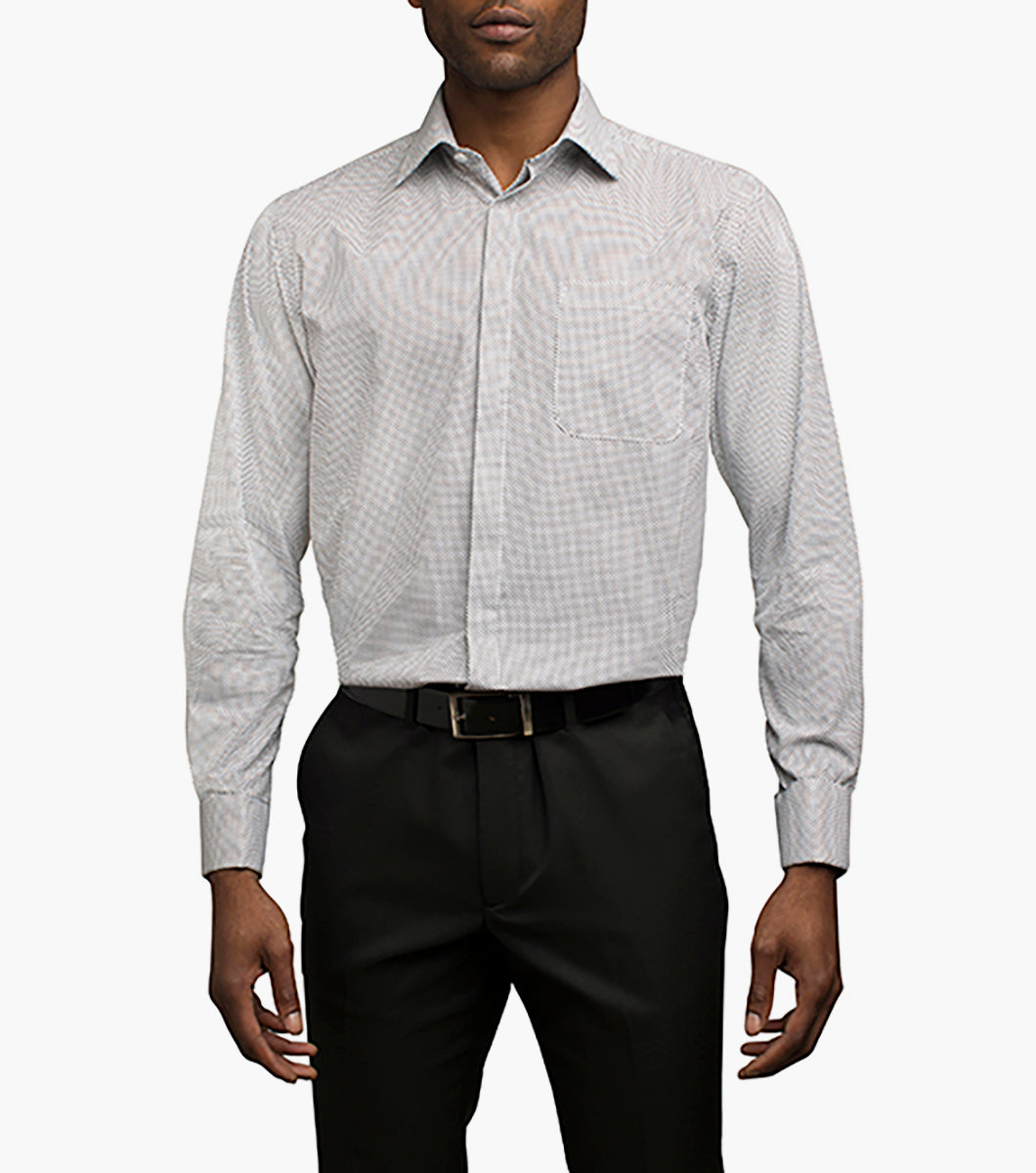 SERGIO DOTS DRESS SHIRT Point Collar