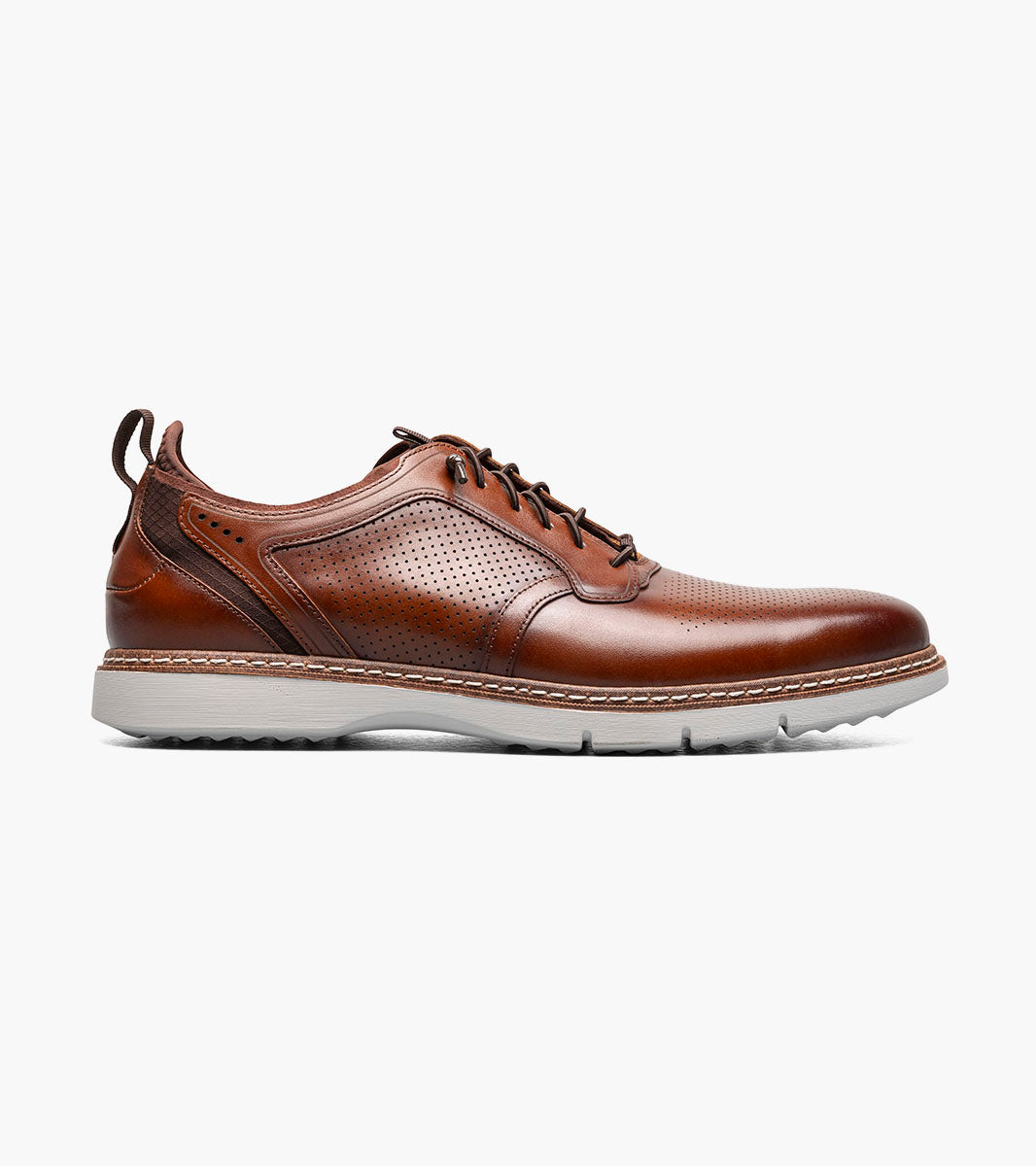 SYNC Plain Toe Elastic Lace Up