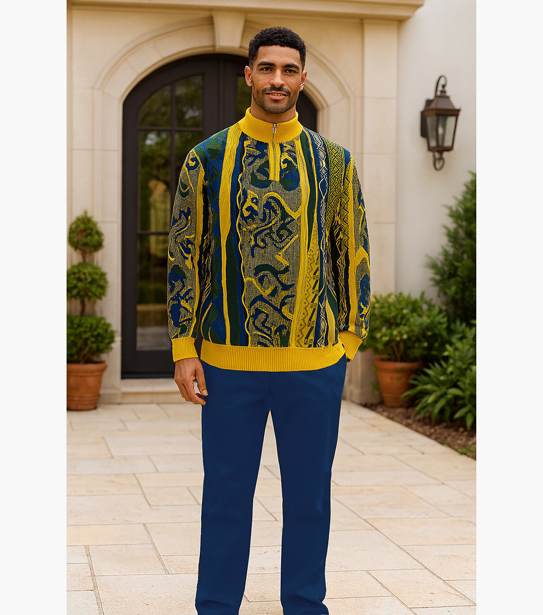 SINCLAIR Quarter Zip Sweater