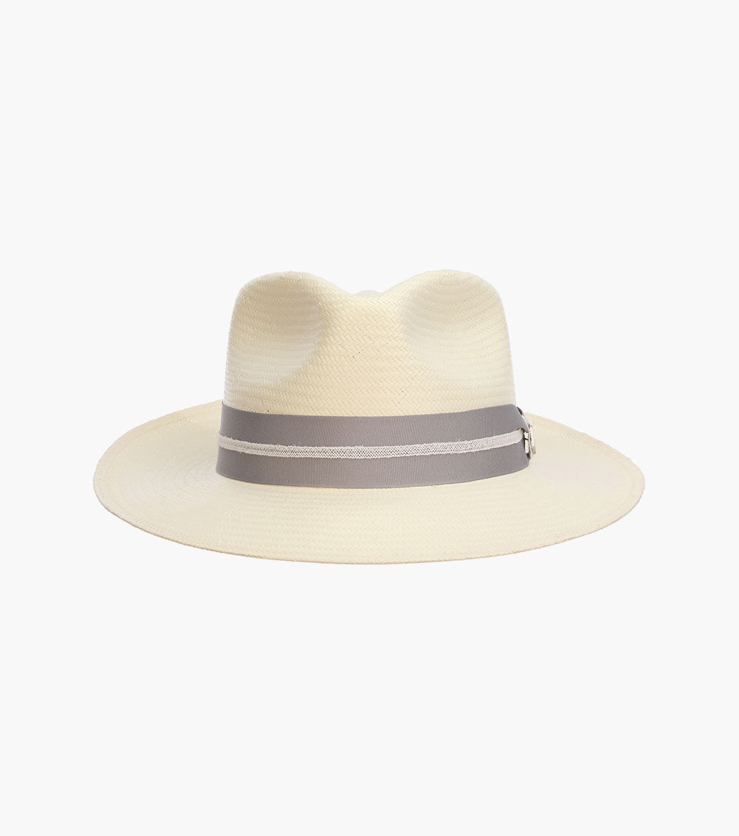 BENNETT FEDORA Toyo Pinch Front Hat