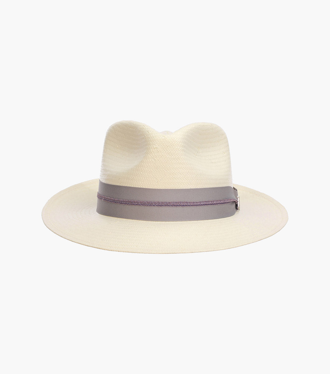 BENNETT FEDORA Toyo Pinch Front Hat