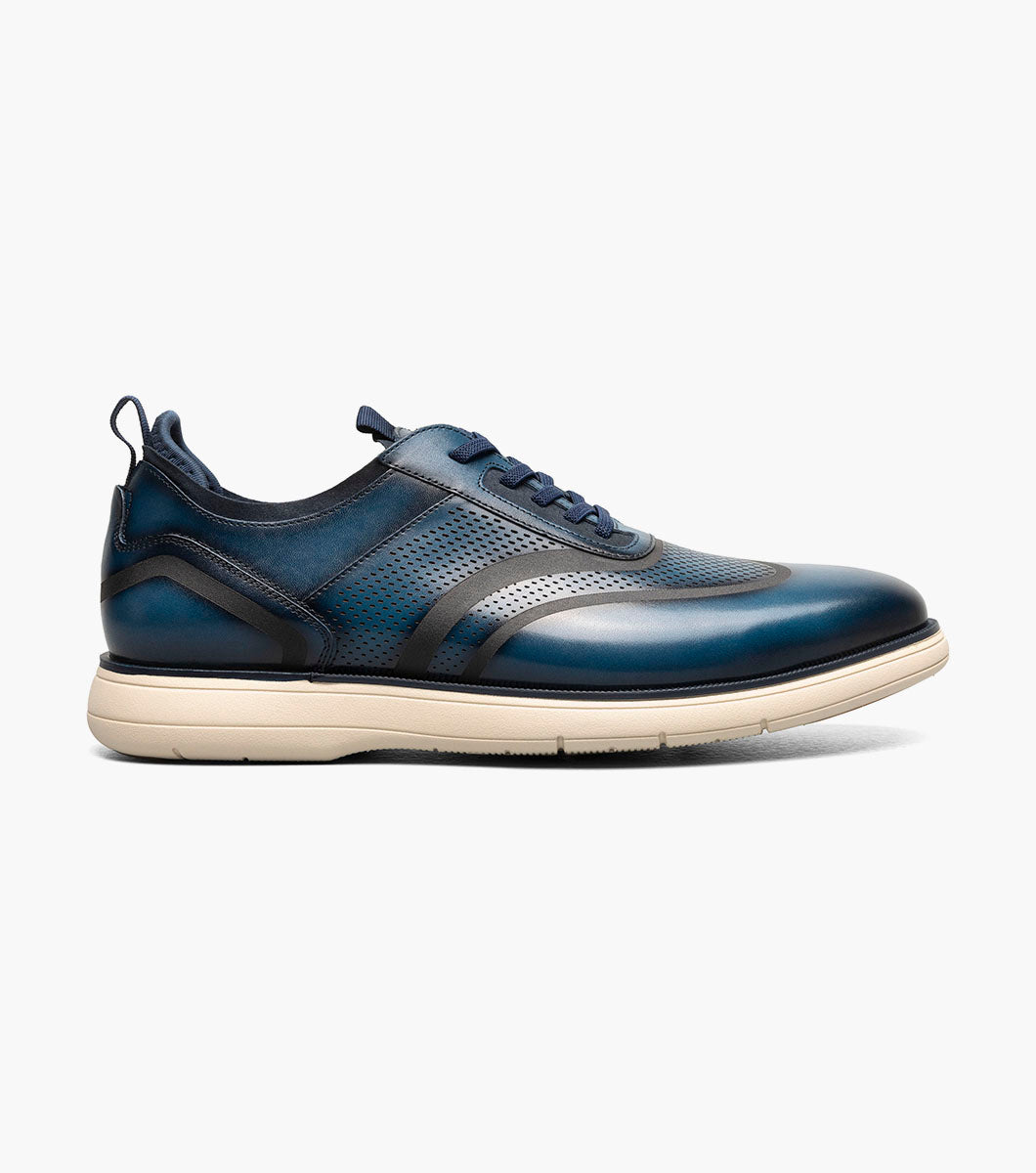 EDGEWOOD Wingtip Elastic Lace Up