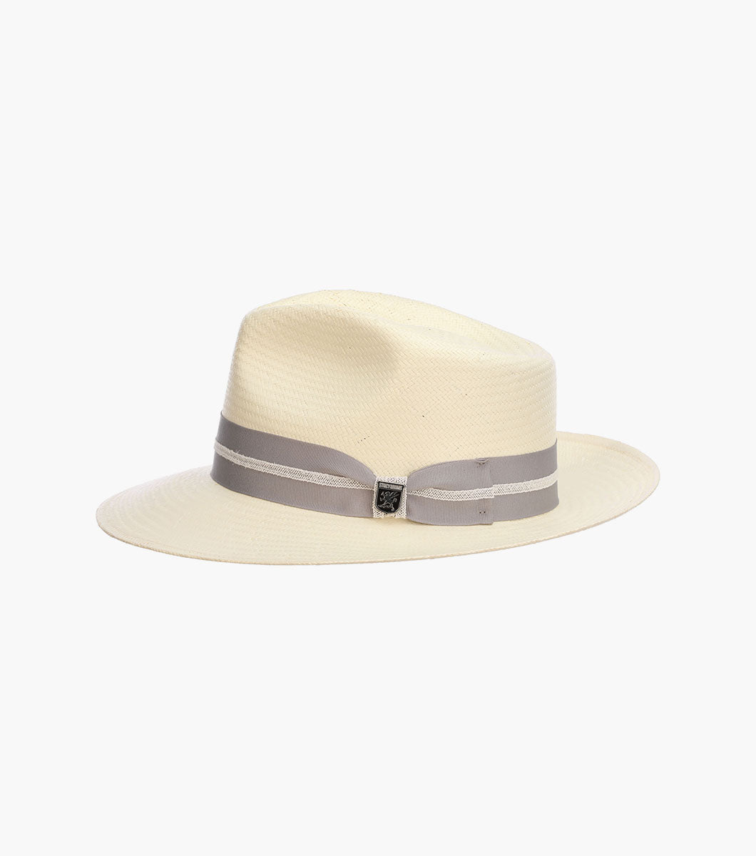 BENNETT FEDORA Toyo Pinch Front Hat