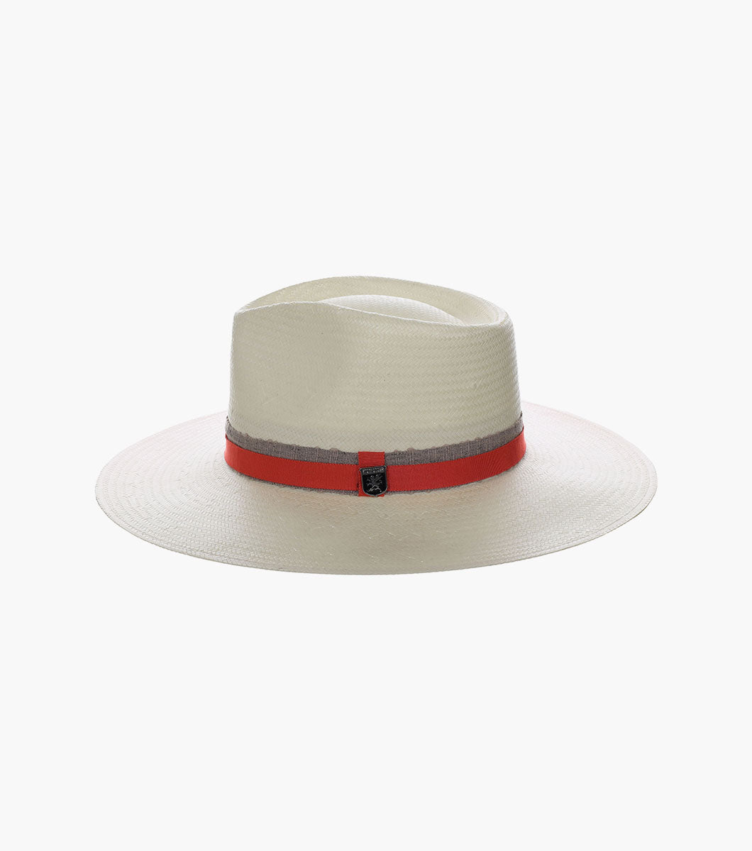 HARLOW FEDORA Toyo Pinch Front Hat