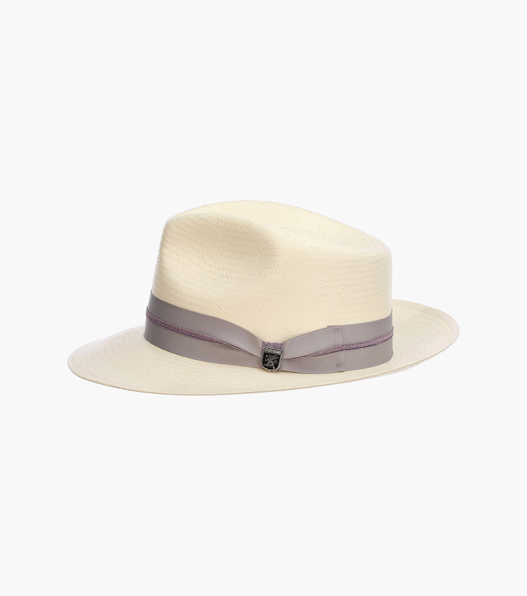 BENNETT FEDORA Toyo Pinch Front Hat
