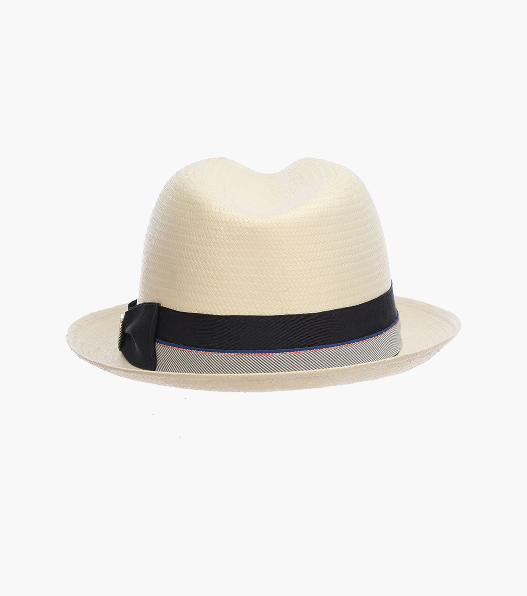 BRUNSWICK FEDORA Toyo Pinch Front Hat