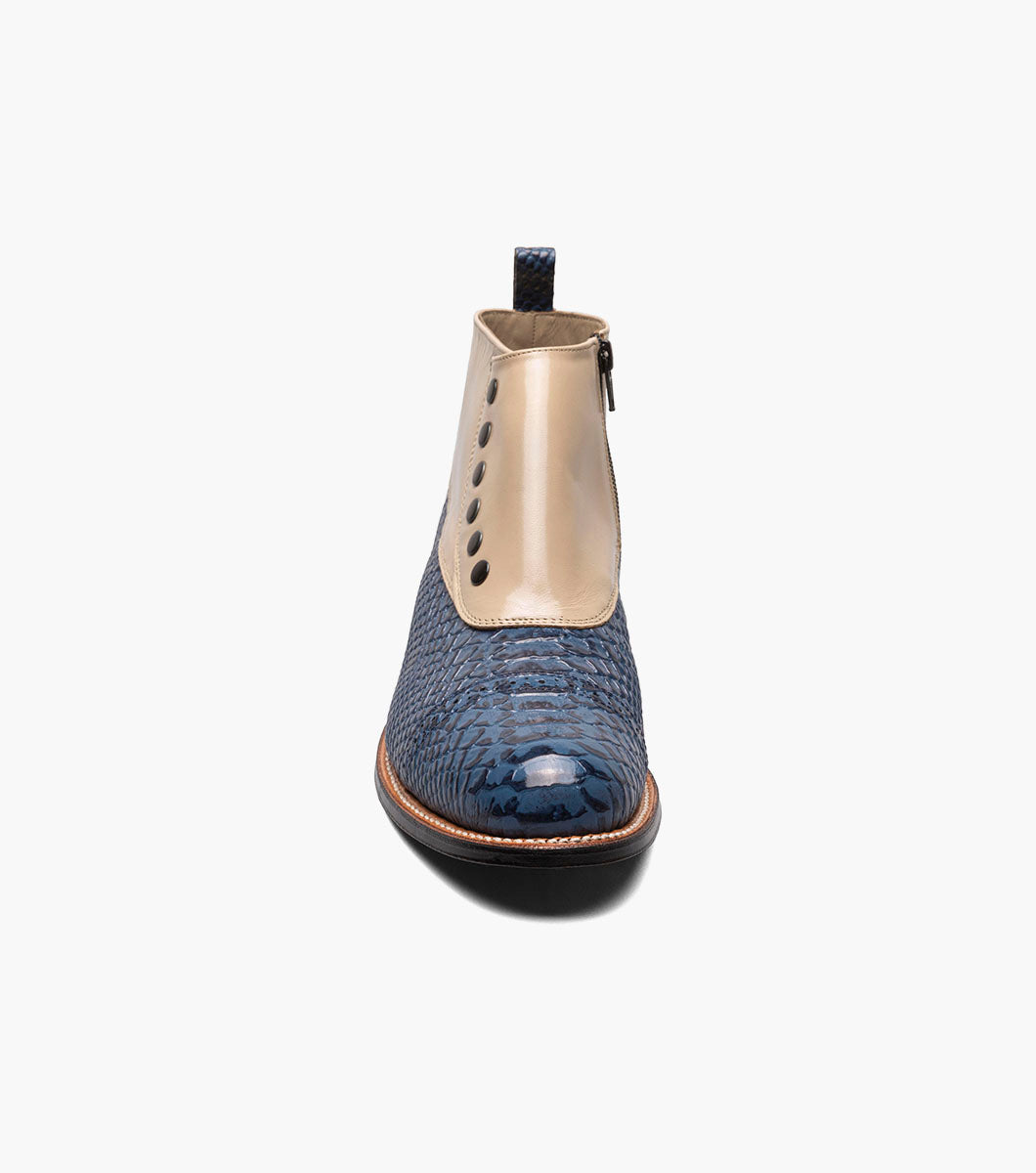 MADISON Spectator Spat Cap Toe Demi Boot