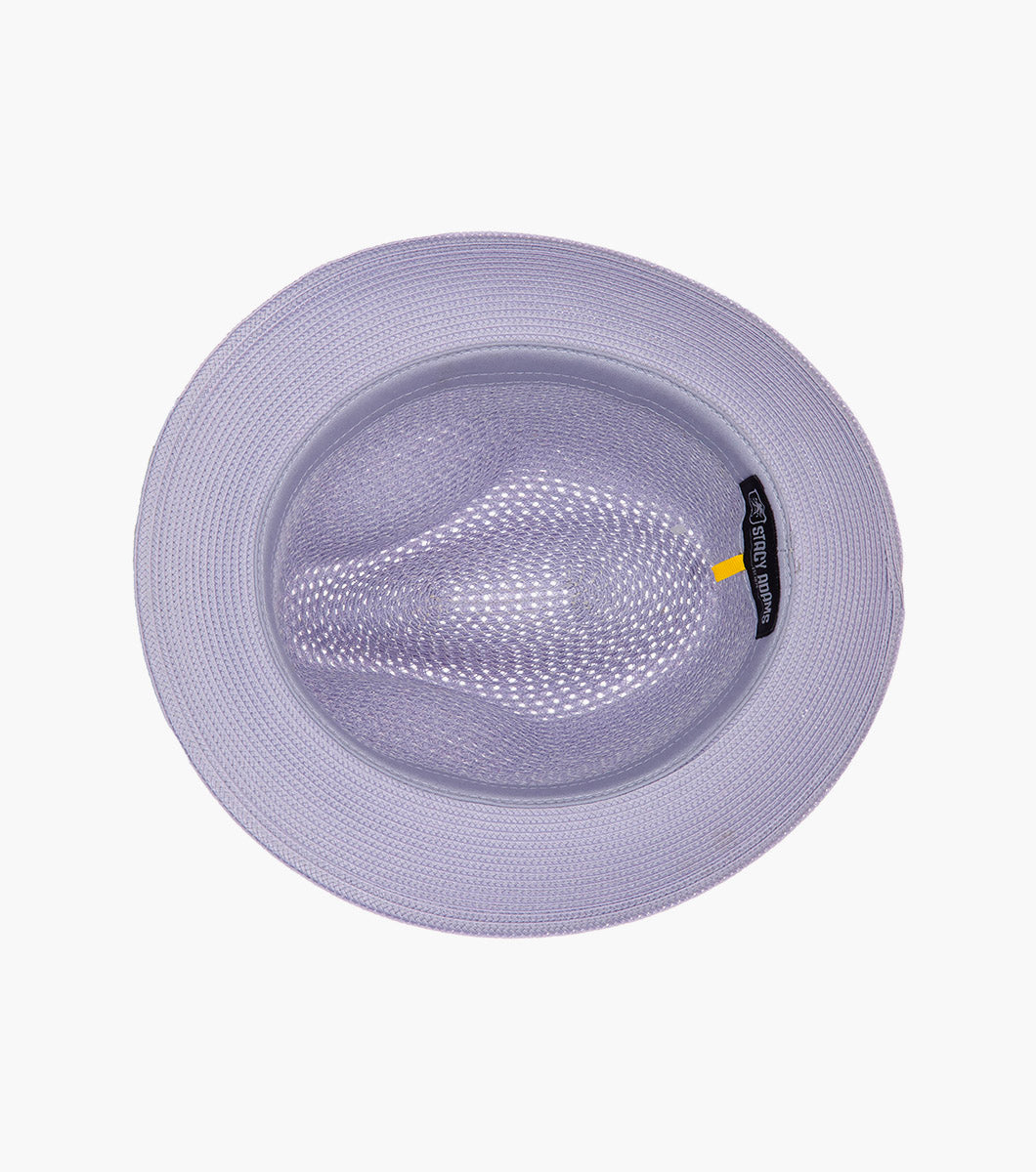 DUBLIN FEDORA Poly Braided Pinch Front Hat