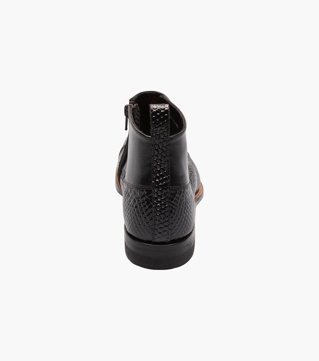 MADISON Spectator Spat Cap Toe Demi Boot
