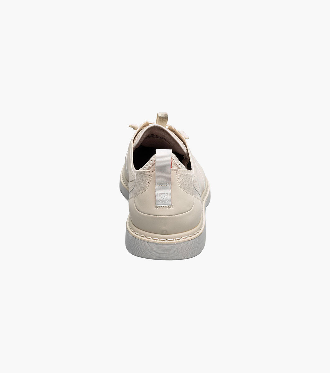 SYNCHRO Plain Toe Elastic Lace Up