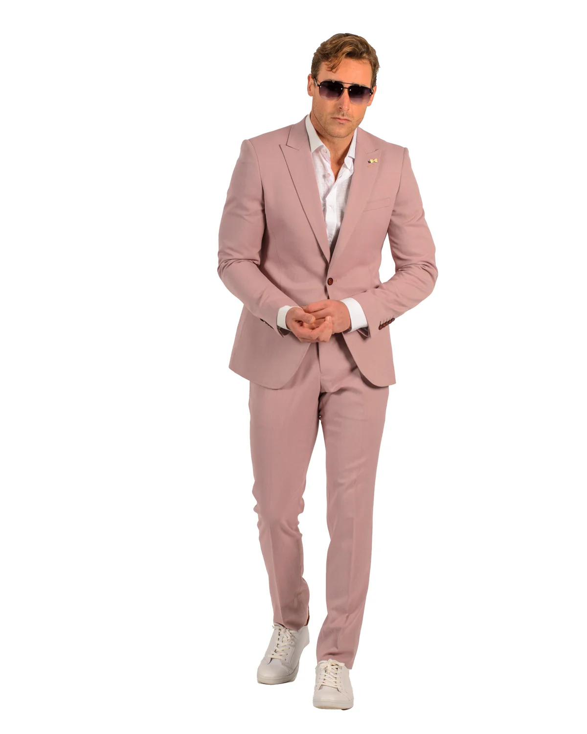 Trajes De Dombre Para Boda - Trajes De Novio - Traje Para Hombre - Blush Fit  Suit