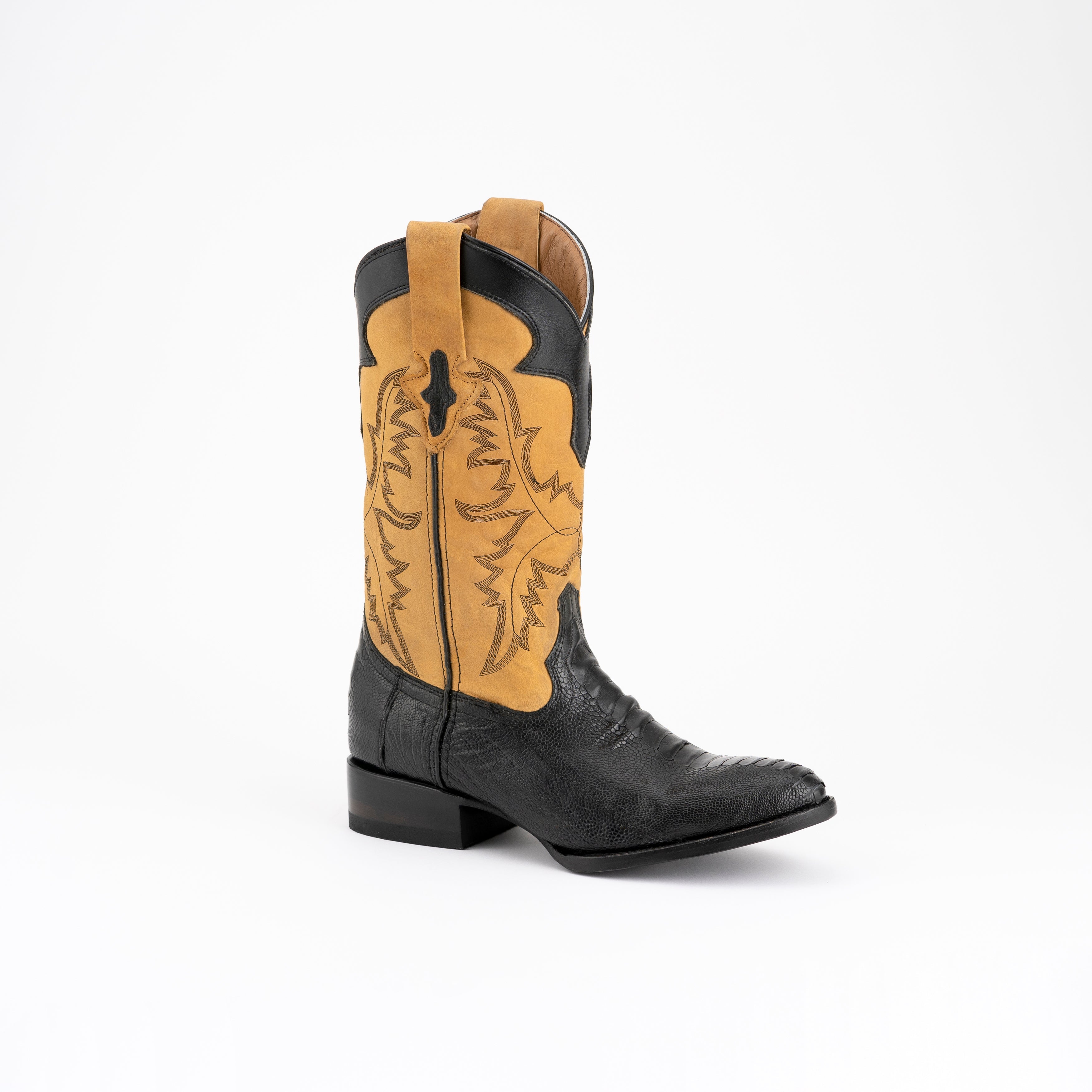 Ferrini Nash Ostrich Leg Shoe - Luxury Leather Footwear