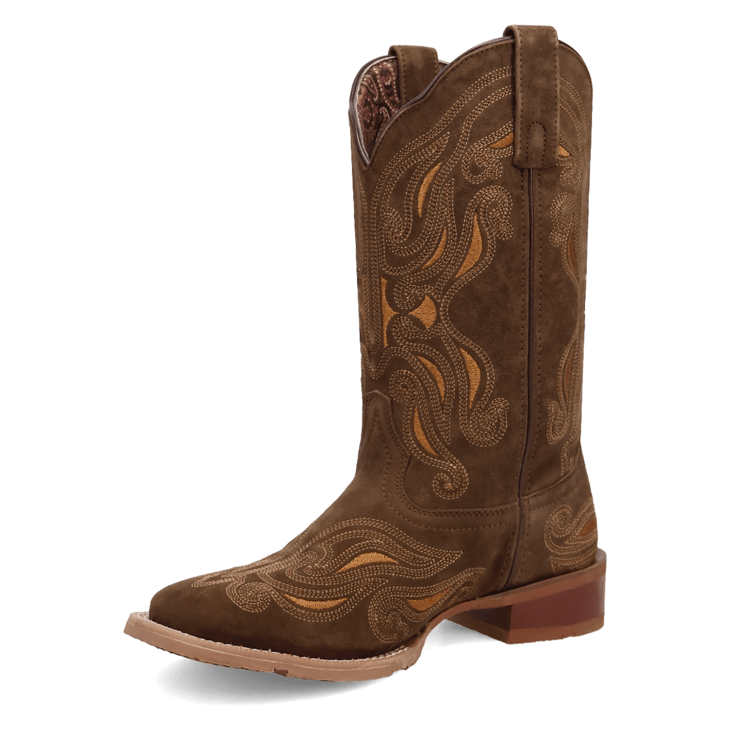 Laredo Millie Leather Boot - Luxury Brown Ankle Boot