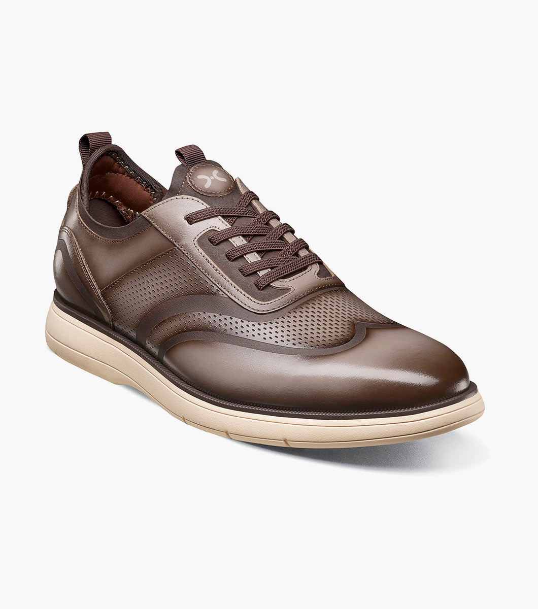 EDGEWOOD Wingtip Elastic Lace Up