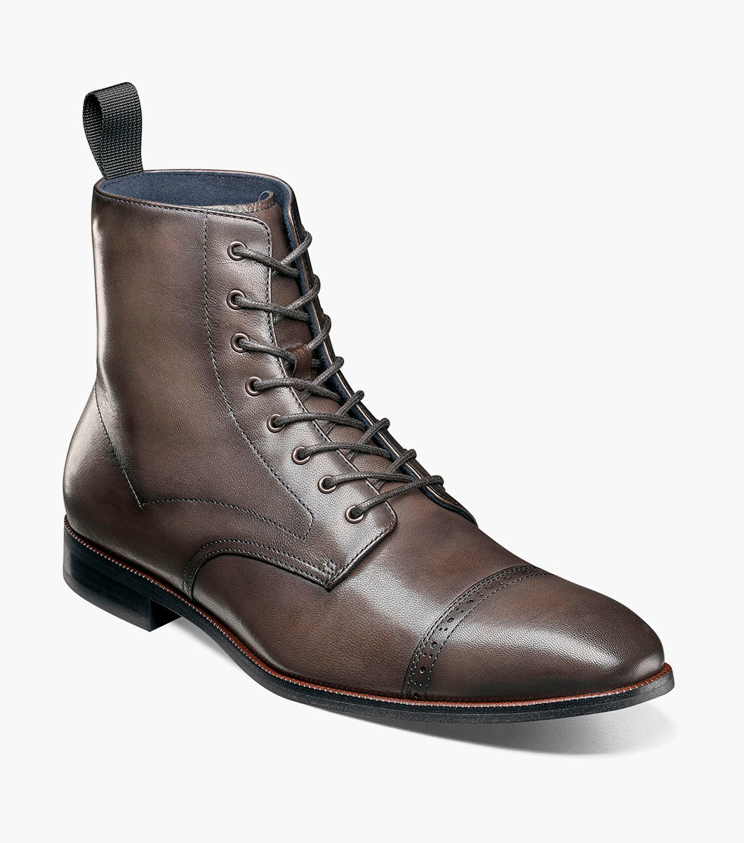 HENRY Cap Toe Lace Up Boot