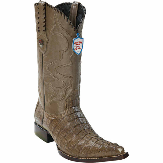 Wild West Caiman Tail Pointy Mexican Boots For Men