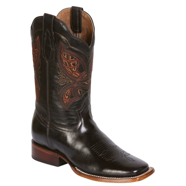 Steel Toe - Brown Steel Square Toe Cowboy Boots
