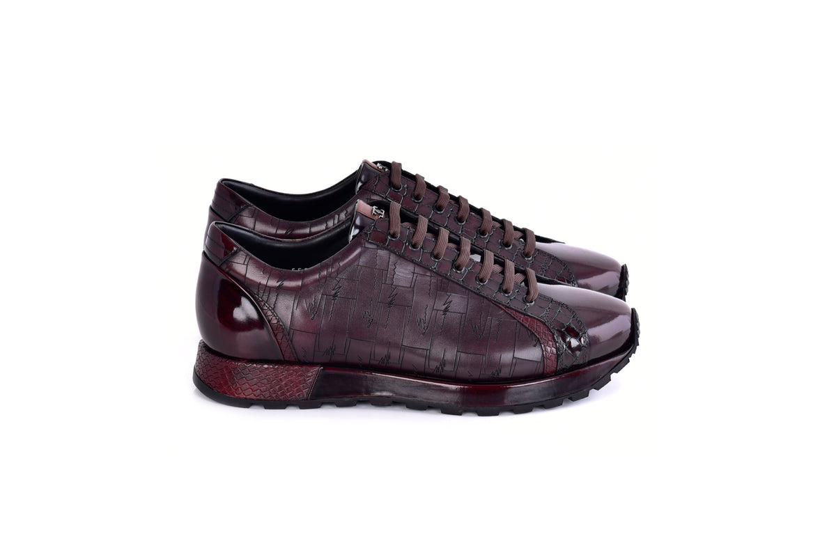 C0013043-5581L Fashion Sneaker-Burgundy