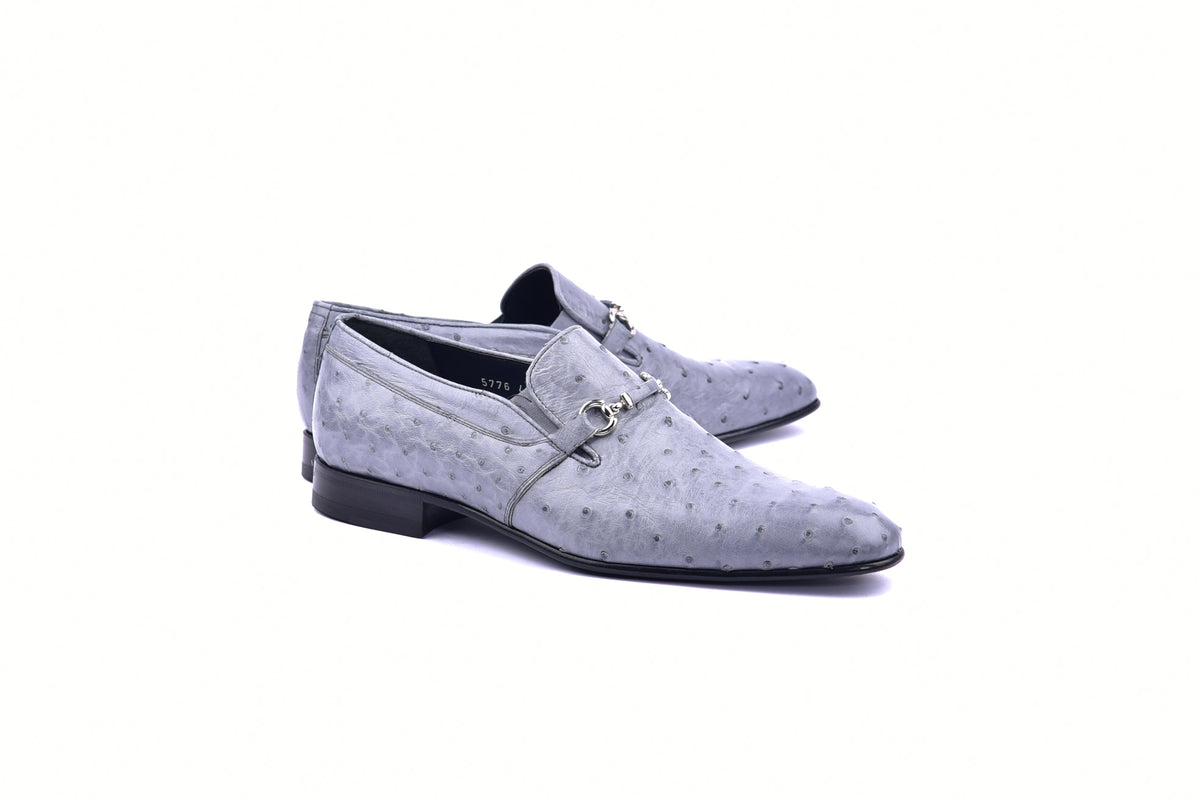 C0228-5776 Genuine Ostrich- Grey